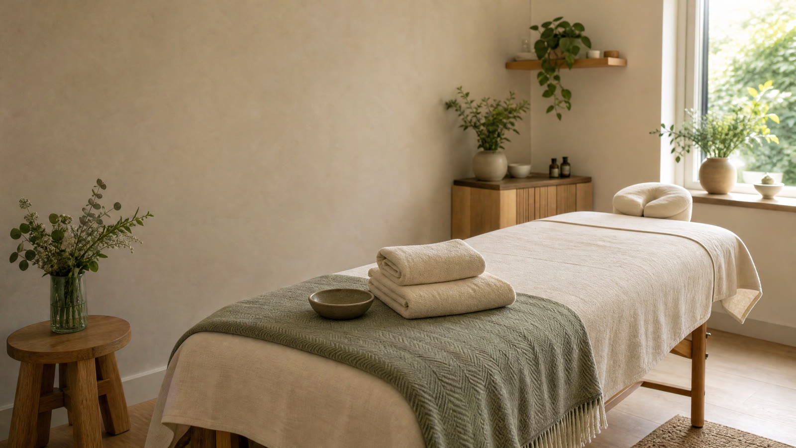 Massage for Wellness treatment room in Smallfield, Horley